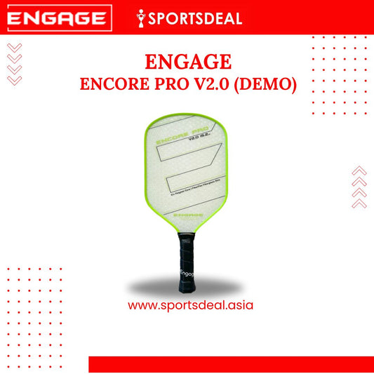 Engage Encore Pro V2.0 Lime Green Pickleball Paddle (DEMO)