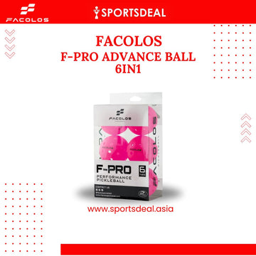 Facolos F-Pro Advanced Pickleball Ball (1 Box of 6 Balls)