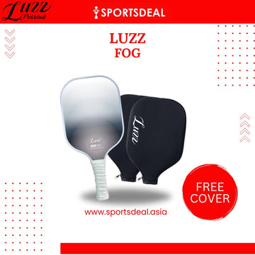 Luzzpickleball Fog Original Paddle (16mm) T700 Carbon Fiber (Includes Free Paddle Cover)