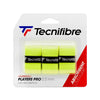 Tecnifibre PLAYERS PRO Absorbent Overgrip (Neon Yellow)