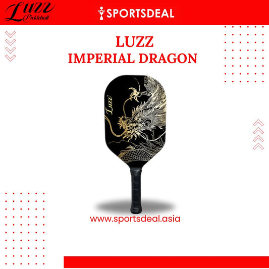 Luzzpickleball Imperial Dragon Pickleball Paddle(14mm)T700 Carbon Friction Surface