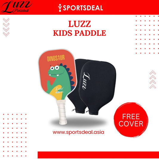 Luzz Pickleball Kids Pickleball Paddle (Includes Free Paddle Cover)