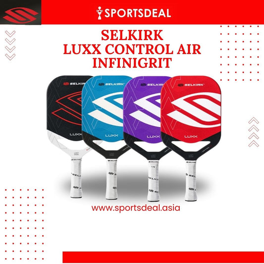 Selkirk LUXX Control Air with InfiniGrit Pickleball Paddle