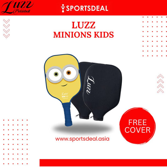 Luzzpickleball Minions Kids' T700 Carbon Fiber Pickleball Paddle (Includes Free Paddle Cover)