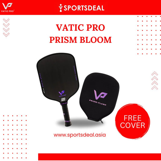 Vatic Pro PRISM Bloom Pickleball Paddle (Includes Free Paddle Cover)