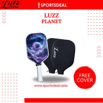 Luzzpickleball PLANET Original Paddle (16mm) T700 Carbon Fiber (Includes Free Paddle Cover)