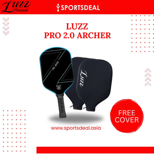 Luzz Pro 2.0 Archer Professional Pickleball Paddle (Includes Free Paddle Cover)