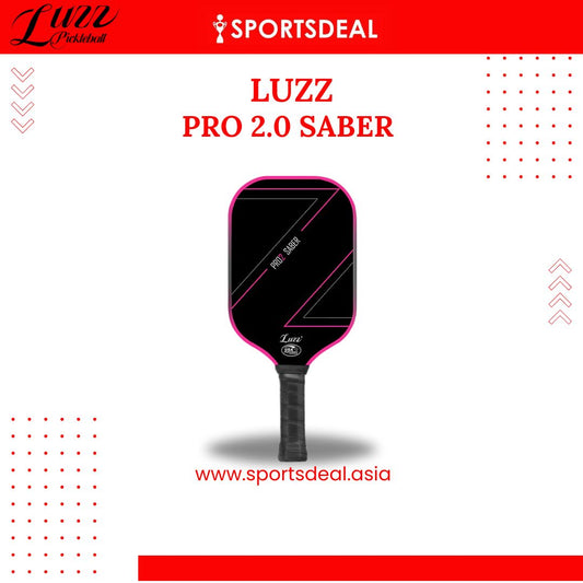 Luzz Pro 2.0 Professional Saber (Elongated) Pickleball Paddle