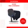 Luzz Pickleball Pro 4 Inferno MPP Pickleball Paddle (Includes Free Paddle Cover)