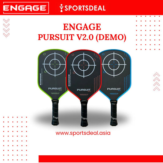 Engage Pursuit V2.0 Blue Pickleball Paddle (DEMO)