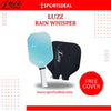 Luzzpickleball Rain Whisper Original Paddle (16mm) T700 Carbon Fiber (Includes Free Paddle Cover)