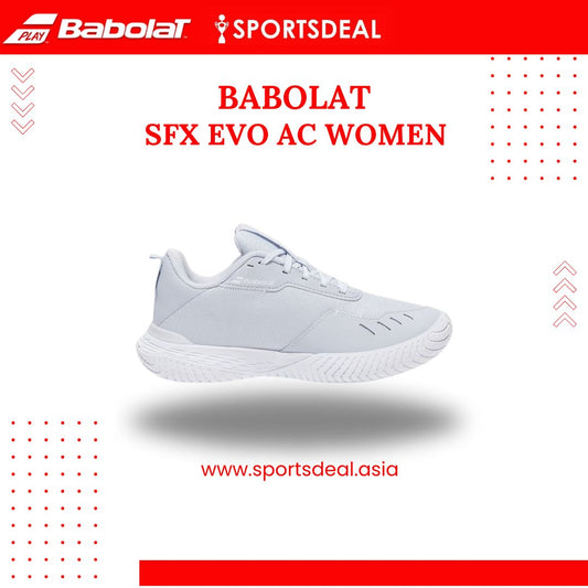 Babolat SFX Evo All-Court Women's Tennis Shoes (Xenon Blue/White)