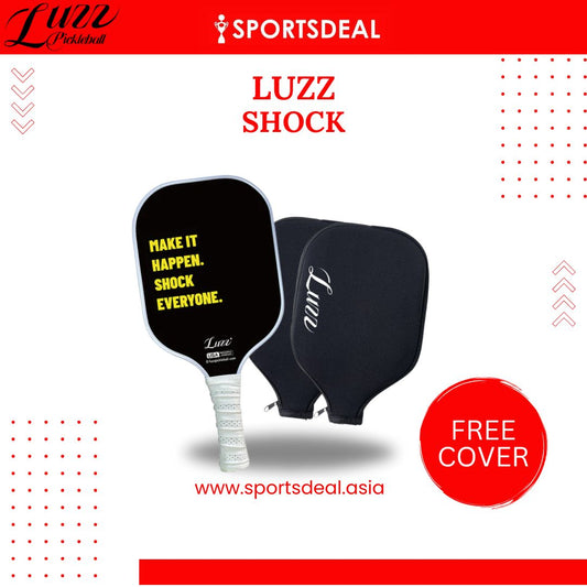 Luzzpickleball Shock Original Paddle (16mm) T700 Carbon Fiber