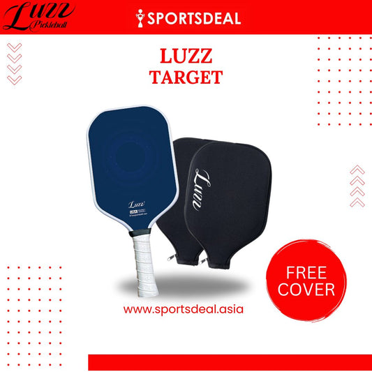 Luzzpickleball TARGET Original Paddle (16mm) T700 Carbon Fiber