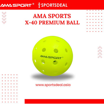 Ama Sport X-40 Premium Pickleball Ball USAPA - Green
