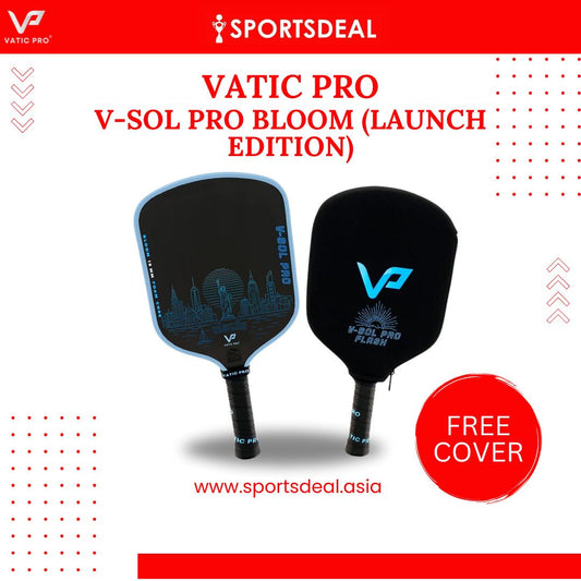Vatic Pro V-Sol Pro Bloom 16mm Pickleball Paddle Launch Edition (Includes Free Paddle Cover) (PRE-ORDER)