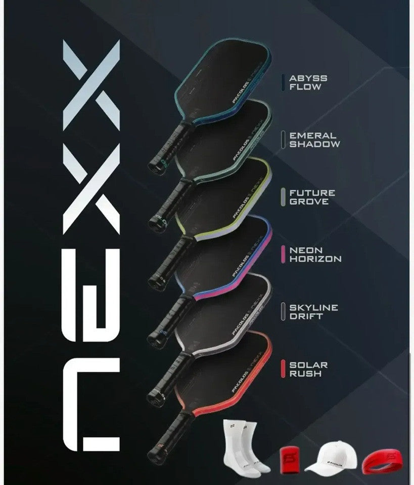 Facolos Pro Series NEXX 16mm Pickleball Paddle (Includes FREE
