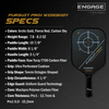 Engage Pursuit Pro1 6.0 Widebody Blue Pickleball Paddle (DEMO)