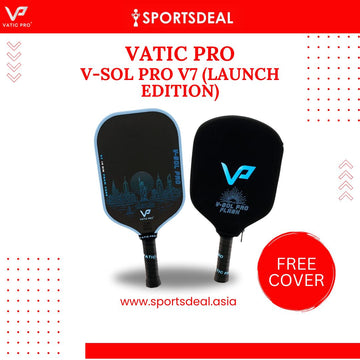 Vatic Pro V-Sol Pro V7 16mm Pickleball Paddle Launch Edition (Includes Free Paddle Cover) (PRE-ORDER)