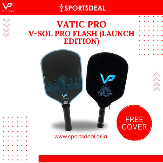 Vatic Pro V-Sol Pro Flash 16mm Pickleball Paddle Launch Edition (Includes Free Paddle Cover) (PRE-ORDER)