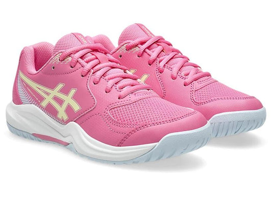 ASICS Gel Dedicate 9 GS DragonFruit/SoftYellow