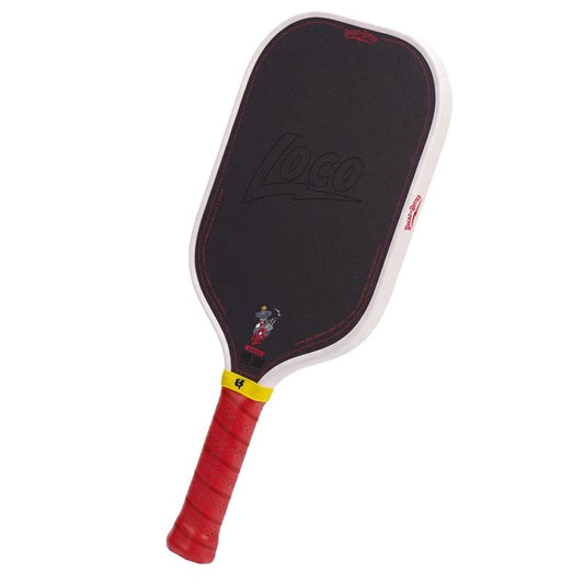 Bread & Butter Loco 2 Black/White Elongated Pickleball Paddle (PRE-ORDER)