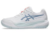 ASICS Gel Resolution X GS White/GreyBlue (Standard) Kids Pickleball Shoes