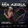 Facolos Elite X 16mm Widebody Mia Azizul Edition Pickleball Paddle (Includes 3 Free Balls + Grip)