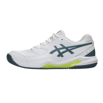Asics Gel Dedicate 8 Pickleball Shoes (White/Ironclad)
