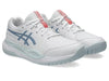 ASICS Gel Resolution X GS White/GreyBlue (Standard) Kids Pickleball Shoes