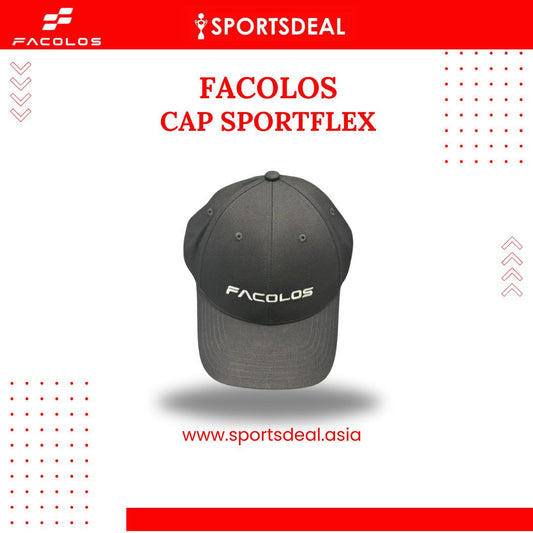 Facolos Pickleball Cap Sportflex Black