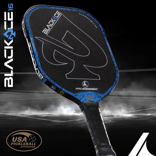 Prokennex Kinetic Black Ace 16 Blue Pickleball Paddle