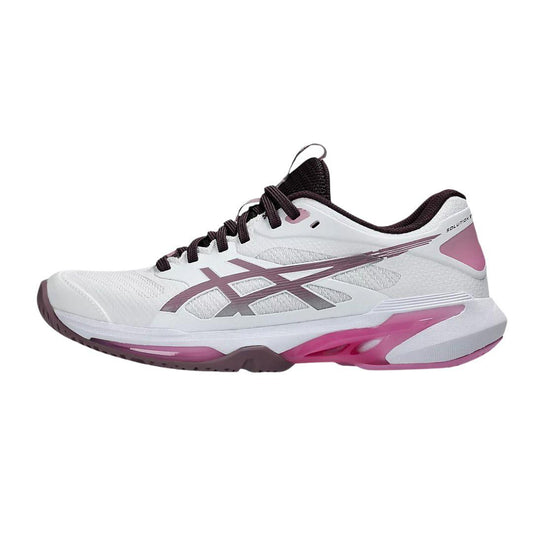 ASICS Solution Speed FF 4 Womens Tennis Shoes (White/Dusty Mauve)