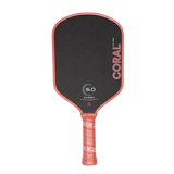 Six Zero Coral 16mm Hybrid Pickleball Paddle
