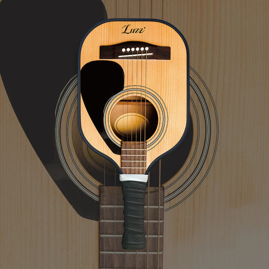 Luzzpickleball Guitar Groove Original Paddle (16mm) T700 Carbon Fiber